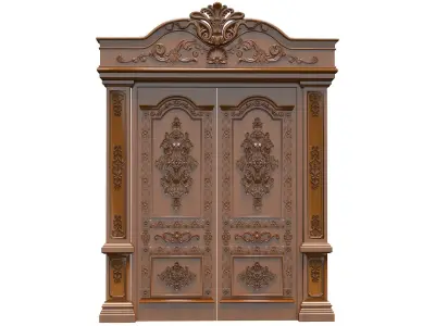 Classic Door Royal 1 3D model