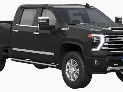 Chevrolet Silverado 2500 HD 2024 3D model