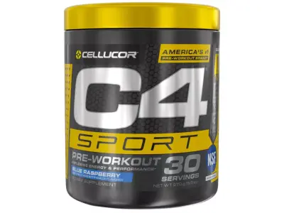 Cellucor C4 pre-workout 3D model