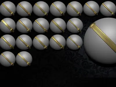 collection of classical coloumns 3D model