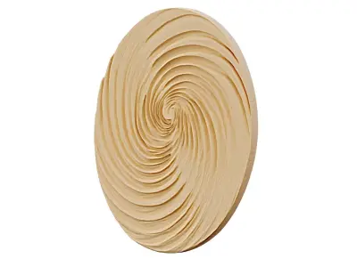 decor set wall panel relief mural CNC 20 3D print model
