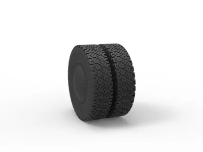  Double wheel 2 3D print model