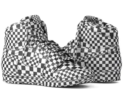 jordan retro 1 louis vuitton 3D model