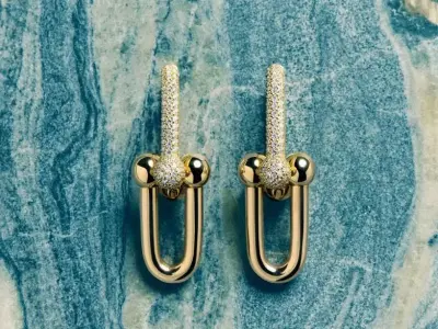 Tiffany and Co Earrings Hardwear Jewelry HK-624 3D print model