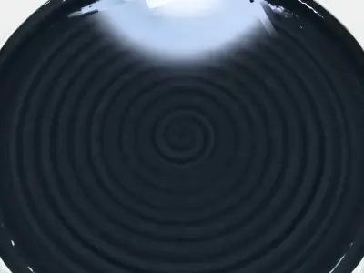 OMBONAD Plate 1 Low-poly 3D model