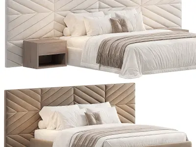 Colorado Bed Low-poly 3D model