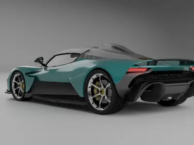 Aston Martin Valhalla 3D model