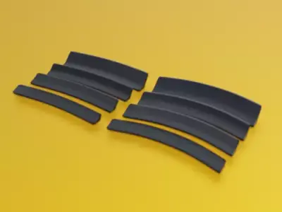 UNIVERSAL SPOILER DUCK TAIL STYLE PACK 16AUG-14 3D print model