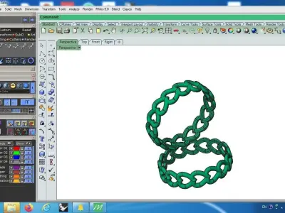 Heart ring 3D print model get
