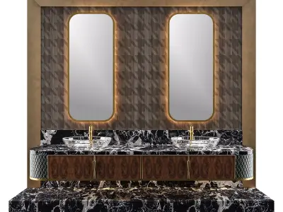 LUXURY - Wash Basin 06 3D model