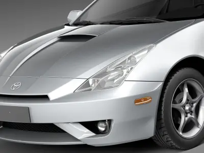 Toyota Celica VII 1999-2005 3D model