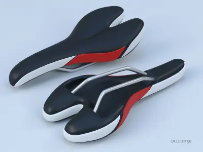 Bicycle Seat 3D model