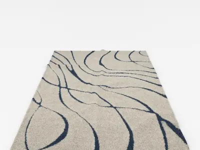 Rugs No 95 Low-poly 3D model