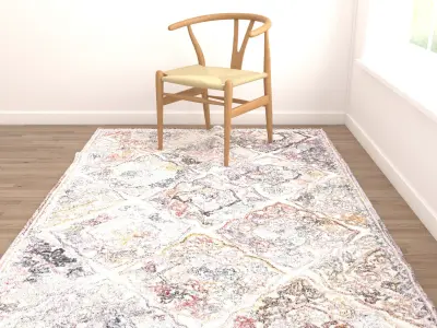 Rugs No 998 Low-poly 3D model