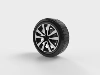 SUV and Hatchback Rims 517-219 3D model