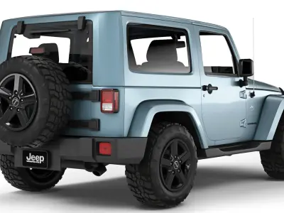 Jeep Wrangler Arctic 2012 3D model