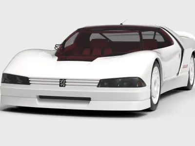 Peugeot Quasar 3D model