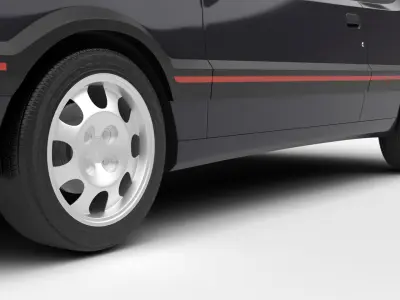 Peugeot 205 GTI 1 6 1992 3d model 3D model