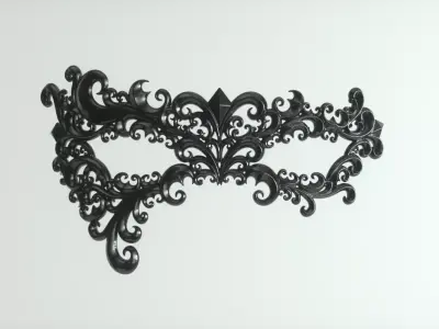 Carnival Mask 3D print model