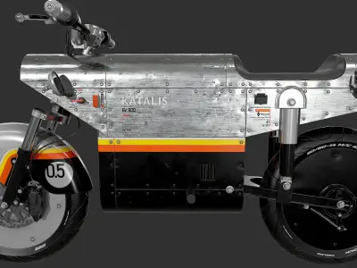KATALIS EV500 Electric Bike Low-poly 3D model