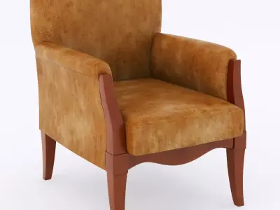 Modern Times 9446P armchair 3D model