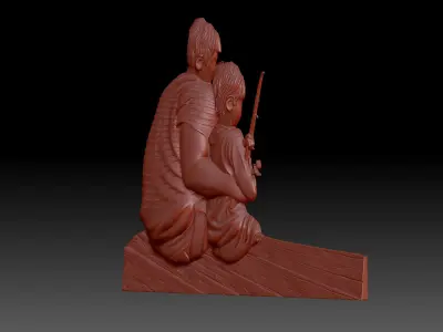 Fishing 3D print model