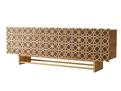 Mobi morocco sideboard 3D model
