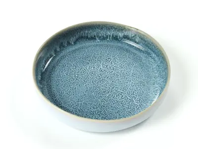 ONOMAO - Big plate - TEAL 3D model