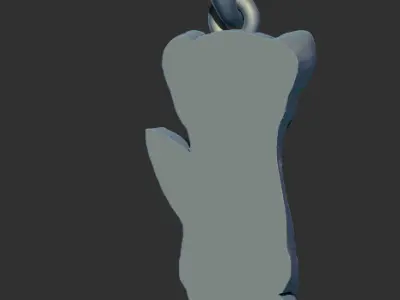 Racoon Pendant 59624 3D print model