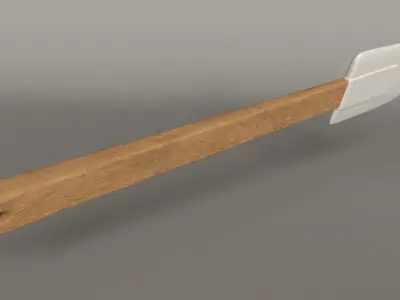 Spatula PBR HQ Free low-poly 3D model