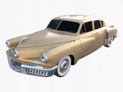 Generic 40s Sedan 3D model