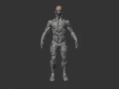 SCI-FI CHARACTER DEX Free 3D model