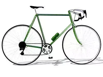 Simple Street Bicycle 3D model