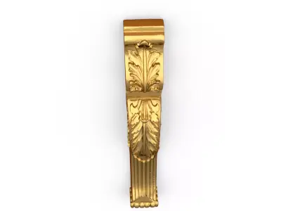 Classic decor ornament carved 77  3D model