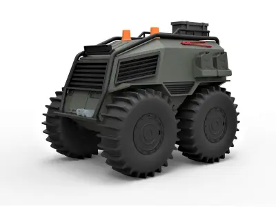 SHERP Ultimate survival machine Scale 1 to 24 3D print model