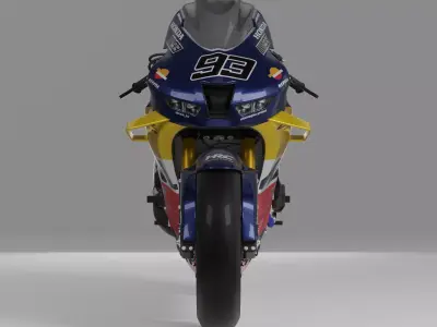 Superbike Honda CBR 1000 RR-R MY 2024  3D model