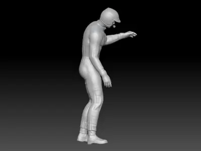 FORMULA ONE PIT STOP 11 3D print model