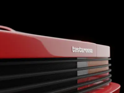 Ferrari  testarossa 3D model