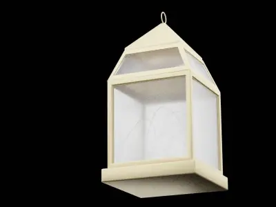 Christmas Lantern Low-poly 3D model purchase