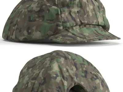 Thrasher Hat Collection 01 Low-poly 3D model