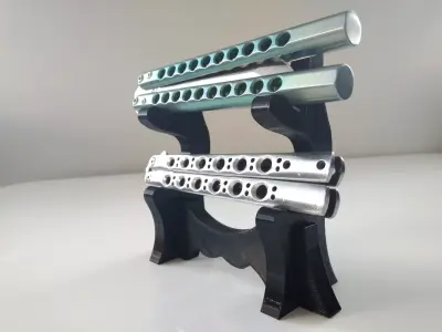 Bali-holder Balisong Knife Stand  Free 3D print model
