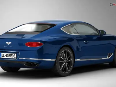 Bentley Continental GT 2018  3D model
