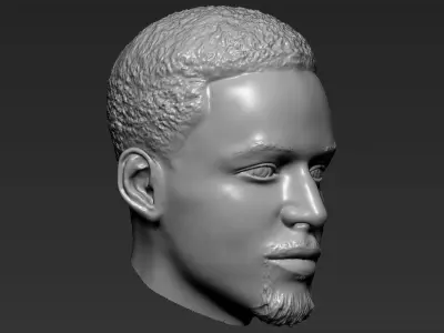 Stephen Curry standard version only mesh 3D model