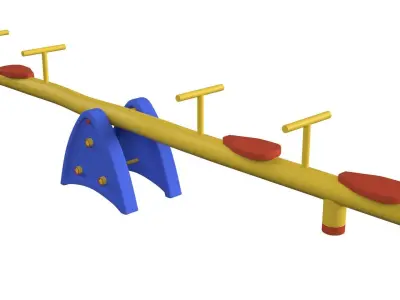See Saw 3D model