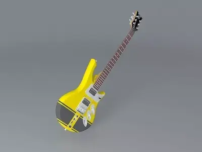 Hembry 67 camaro rs guitar Free 3D model