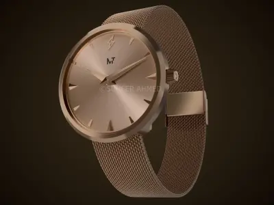 MT - Watch 3d model 3D model