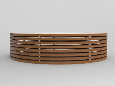 Sephir Coffee Table Low-poly 3D model