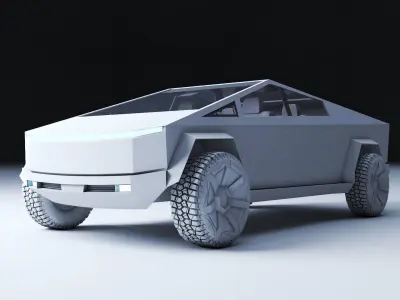 Tesla Cybertruck 3D model