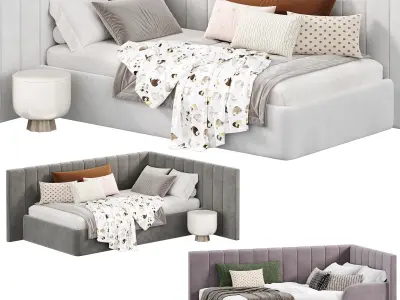 JERSEY Childrens furniture Beds by frankof 3D model