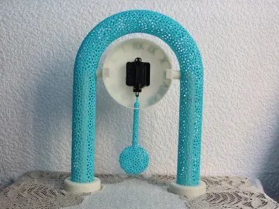 Voronoi Pendulum Clock Free 3D print model